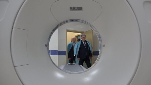 Как открывали операционно-хирургический комплекс в Цхинвале - видео - Sputnik Южная Осетия