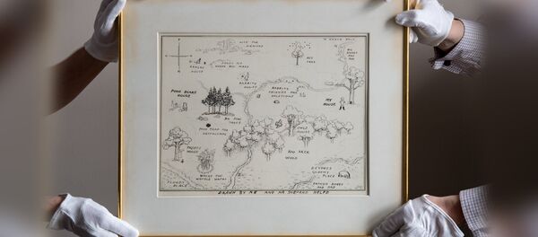 Карта к книге про Винни-Пуха ушла с молотка за рекордные $570 тысяч Карта к книге про Винни-Пуха ушла с молотка за рекордные $570 тысяч - Sputnik Южная Осетия