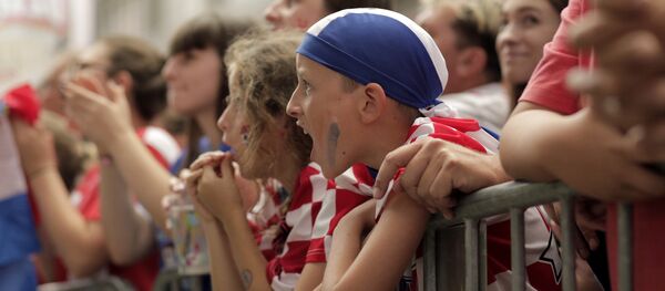 Хорватские болельщики - Sputnik Южная Осетия