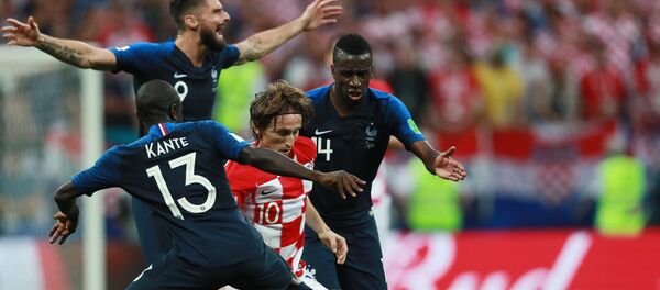 Футбол. ЧМ-2018. Финал. Матч Франция - Хорватия - Sputnik Южная Осетия