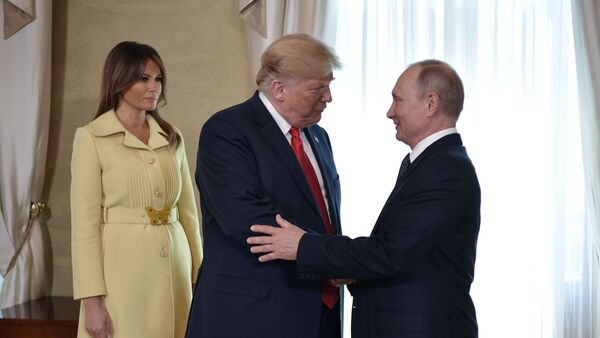 Встреча президента РФ Владимира Путина и президента США Дональда Трампа в Хельсинки - Sputnik Южная Осетия