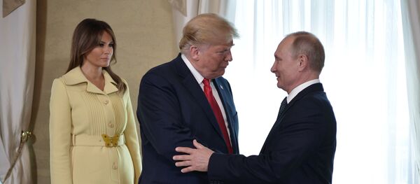 Встреча президента РФ Владимира Путина и президента США Дональда Трампа в Хельсинки Встреча президента РФ Владимира Путина и президента США Дональда Трампа в Хельсинки - Sputnik Южная Осетия