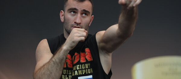 Как прошла открытая тренировка Мурата Гассиева Как прошла открытая тренировка Мурата Гассиева - Sputnik Южная Осетия