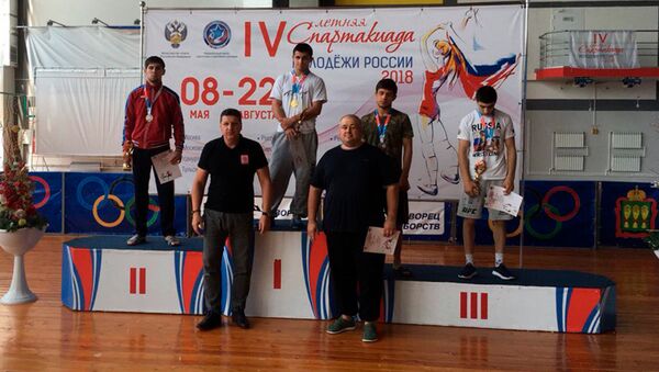 Осетинские спортсмены триумфально выступили на летней спартакиаде по вольной борьбе - Sputnik Хуссар Ирыстон