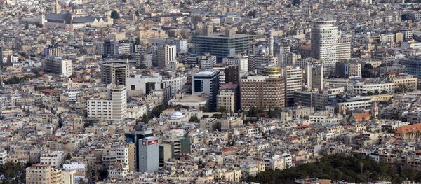 Вид на Дамаск с горы Кассион Вид на Дамаск с горы Кассион - Sputnik Хуссар Ирыстон