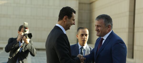 Встреча президентов Южной Осетии и Сирии  - Sputnik Южная Осетия