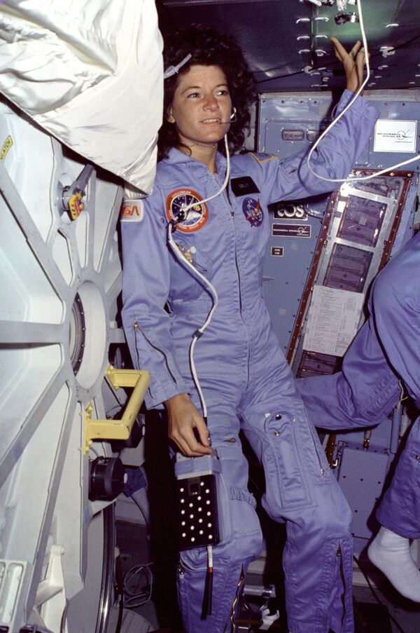 Астронавтка США, первая женщина Америки, побывавшая в космосе  Салли Райд - Sputnik Южная Осетия