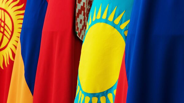 Флаги стран-участниц ЕАЭС - Sputnik Южная Осетия