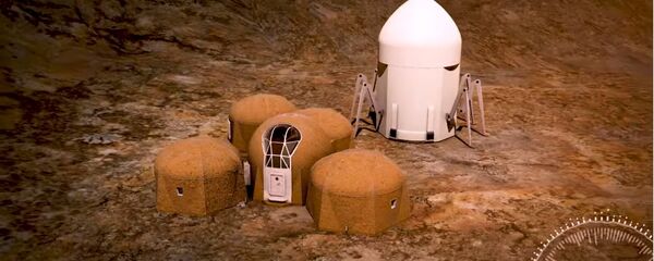 Проект дома на Марсе Zopherus Проект дома на Марсе Zopherus - Sputnik Южная Осетия
