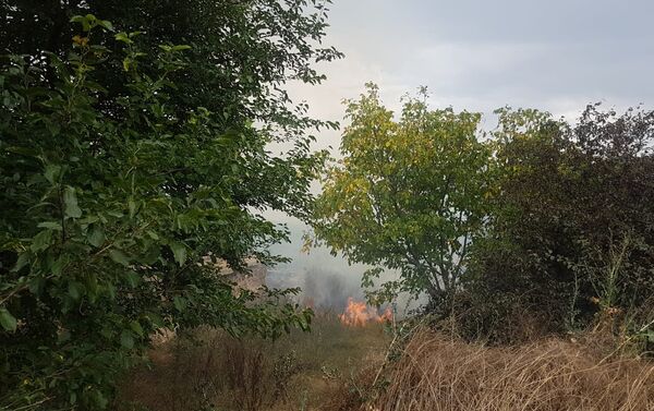 Пожар в Цхинвале - Sputnik Южная Осетия