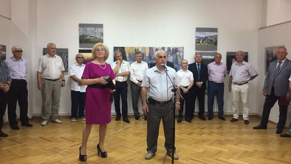 Открытие выставки фамилии Савлаевых - Sputnik Южная Осетия