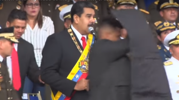 Видео покушения на президента Венесуэлы Николаса Мадуро - Sputnik Южная Осетия
