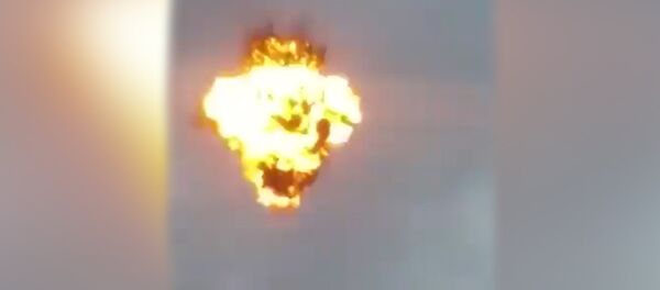 Момент покушения на президента Венесуэлы Николаса Мадуро Момент покушения на президента Венесуэлы Николаса Мадуро - Sputnik Южная Осетия