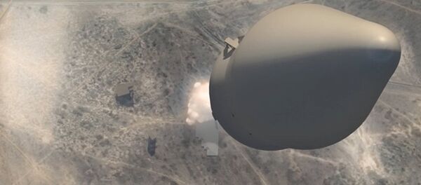 Графическое изображение российского ракетного комплекса стратегического назначения с гиперзвуковым планирующим крылатым блоком Графическое изображение российского ракетного комплекса стратегического назначения с гиперзвуковым планирующим крылатым блоком - Sputnik Южная Осетия