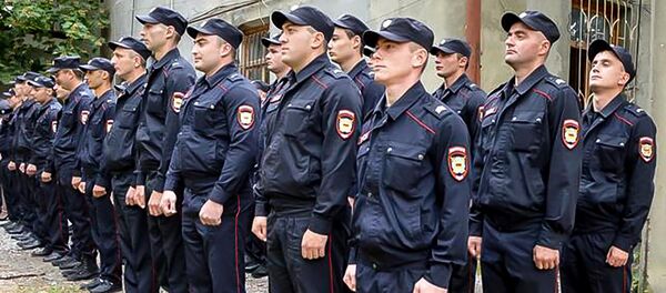 Руководство ГУВД проверило внешний вид личного состава - Sputnik Южная Осетия