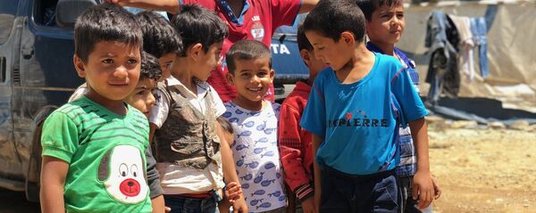 Лагеря беженцев в ливанском Бекаа - Sputnik Южная Осетия