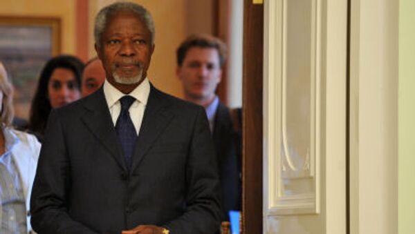 Бывший генеральный секретарь ООН Кофи Аннан - Sputnik Южная Осетия