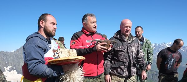 Восхождение на Пик Алания - Sputnik Южная Осетия