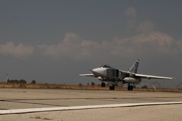 Российская боевая авиация на аэродроме Хмеймим в Сирии - Sputnik Южная Осетия