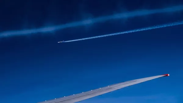 Вид из окна самолета - Sputnik Южная Осетия