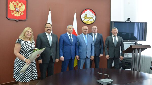 Встреча главы Северной Осетии с послом Сирии в России - Sputnik Южная Осетия