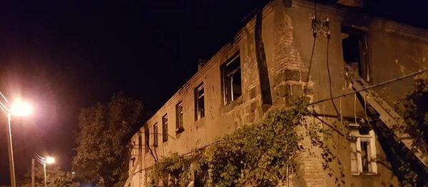 Последствия пожара в Цхинвале - Sputnik Хуссар Ирыстон