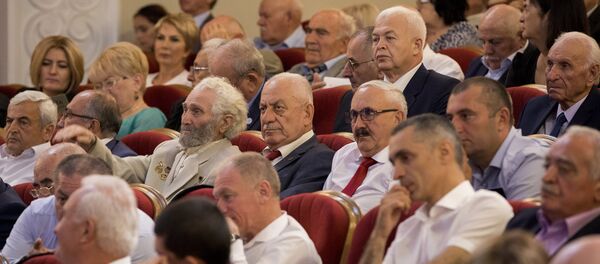 Юбилейный X съезд международного общественного движения Высший совет осетин Юбилейный X съезд международного общественного движения Высший совет осетин - Sputnik Южная Осетия