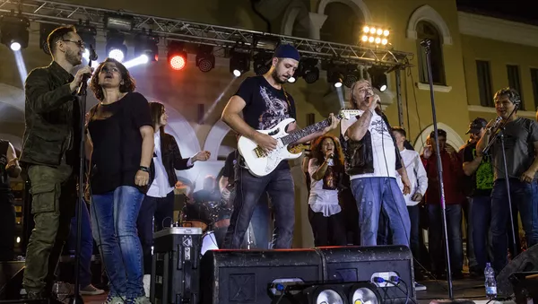 Второй международный IRON ROCK фестиваль - Sputnik Южная Осетия