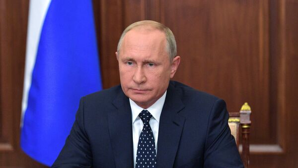 Обращение президента России Владимира Путина к гражданам России - Sputnik Южная Осетия