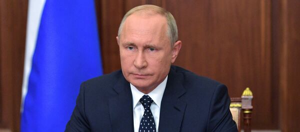 Обращение президента России Владимира Путина к гражданам России Обращение президента России Владимира Путина к гражданам России - Sputnik Южная Осетия