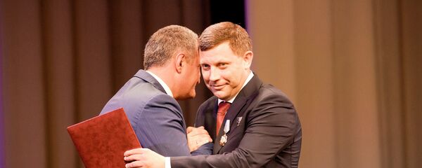 Захарченко и Бибилов Захарченко и Бибилов - Sputnik Южная Осетия