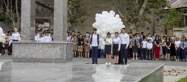 Траурные мероприятия по Беслану Траурные мероприятия по Беслану - Sputnik Южная Осетия