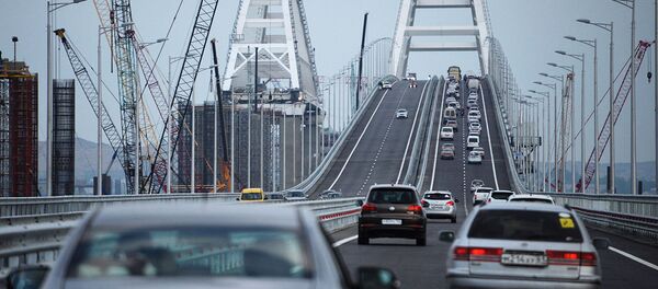 Крымский мост: рекорд трафика Крымский мост: рекорд трафика - Sputnik Южная Осетия