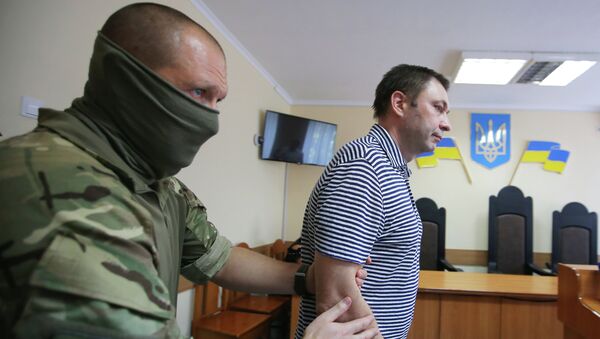Заседание суда по делу журналиста К. Вышинского в Херсоне - Sputnik Южная Осетия