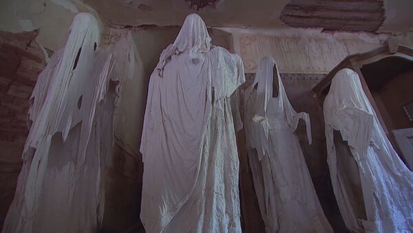 Кровь стынет в жилах: в храме поселились призраки - видео - Sputnik Южная Осетия