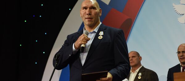 Открытие спорткомплекса Олимп в Цхинвале Открытие спорткомплекса Олимп в Цхинвале - Sputnik Южная Осетия