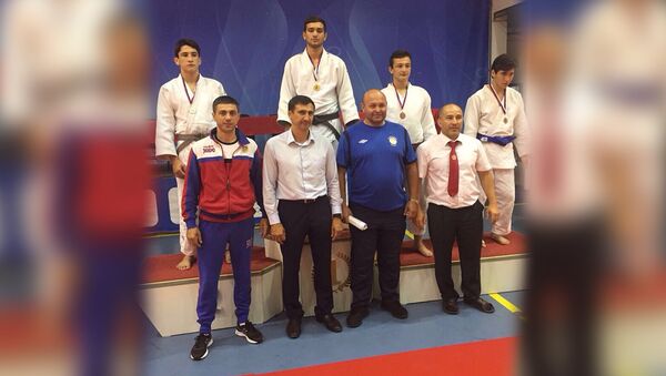Юношеская сборная Северной Осетии по дзюдо успешно выступила на первенстве СКФО в Нальчике - Sputnik Южная Осетия