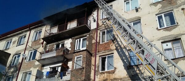 Пожар в Цхинвале - Sputnik Южная Осетия