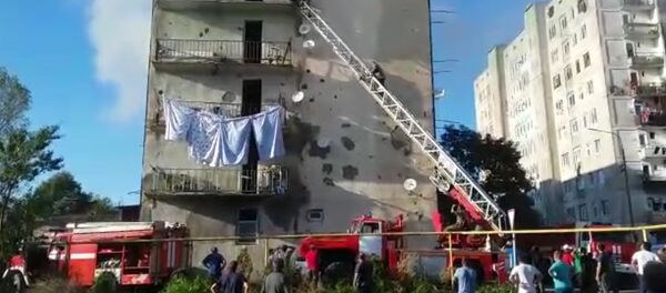 Пожар в Цхинвале - Sputnik Южная Осетия