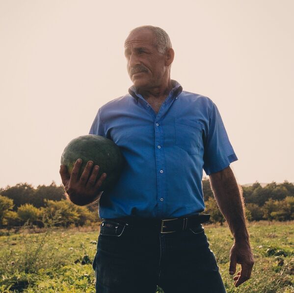 Фермер из Знаура Гела Бекоев - Sputnik Южная Осетия