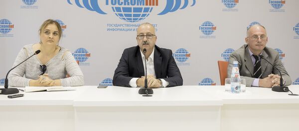 Торгово-промышленная палата: пресс-конференция в Госкоминф Торгово-промышленная палата: пресс-конференция в Госкоминф - Sputnik Южная Осетия