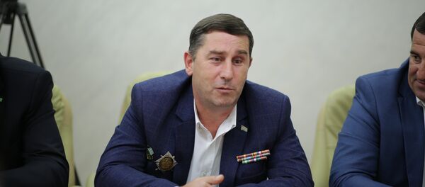 Встреча с делегацией ветеранов Отечественной войны народа Абхазии Встреча с делегацией ветеранов Отечественной войны народа Абхазии - Sputnik Южная Осетия