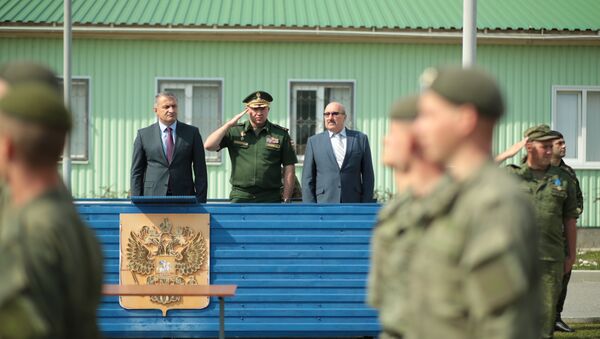 В Южной Осетии привели к присяге военных российской базы - Sputnik Южная Осетия