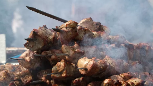 Готовка шашлыков