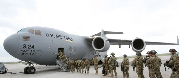 Центр транзитных перевозок ВВС США на базе Манас - Sputnik Южная Осетия
