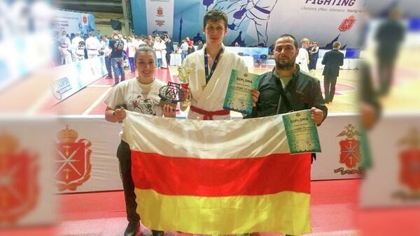 Асланбек Датиев - победитель юношеского первенства мира по рукопашному бою - Sputnik Южная Осетия
