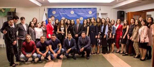 В Москве состоялся прием по случаю 28-й годовщины со Дня провозглашения Республики Южная Осетия В Москве состоялся прием по случаю 28-й годовщины со Дня провозглашения Республики Южная Осетия - Sputnik Южная Осетия