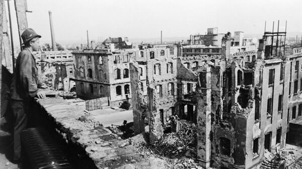 Развалины Дрездена, август 1946 года - Sputnik Южная Осетия