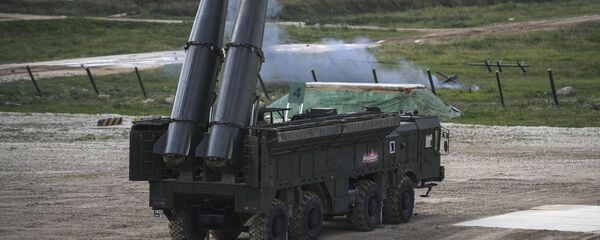 Ракетный комплекс Искандер-М. Архивное фото Ракетный комплекс Искандер-М. Архивное фото - Sputnik Южная Осетия