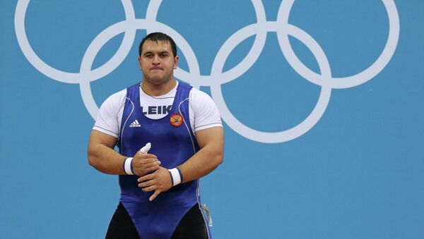 ОИ - 2012. Тяжелая атлетика. Мужчины. Свыше 105 кг - Sputnik Южная Осетия